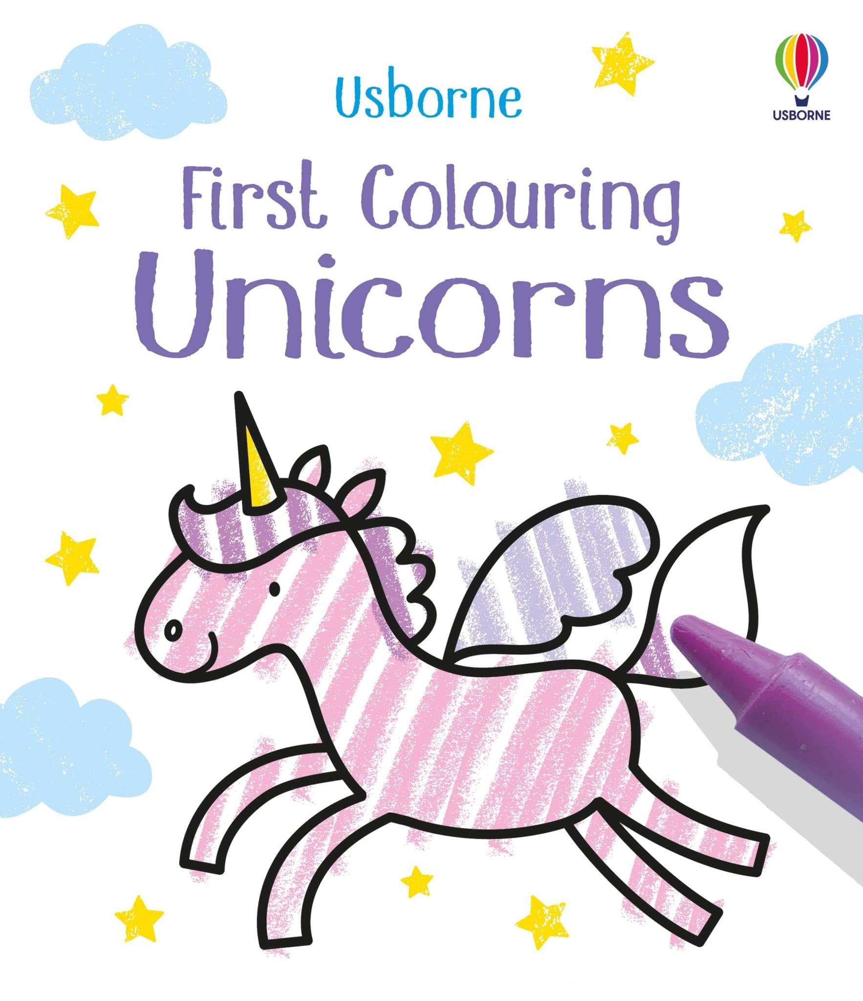 First Colouring Unicorns resmi